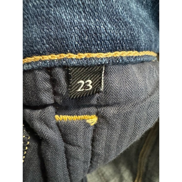 NWT 7 For All Mankind Josefina High Rise Jeans Blue Women's Size 23 - Picture 12 of 12